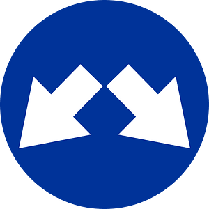 Pass on either side sign in Poland
