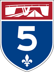 Nationalhighwayshield(s) sign in Quebec