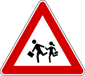 Children sign in Slovenia