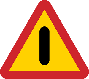 Other danger sign in Sweden