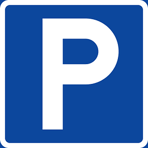 Parking sign in Sweden