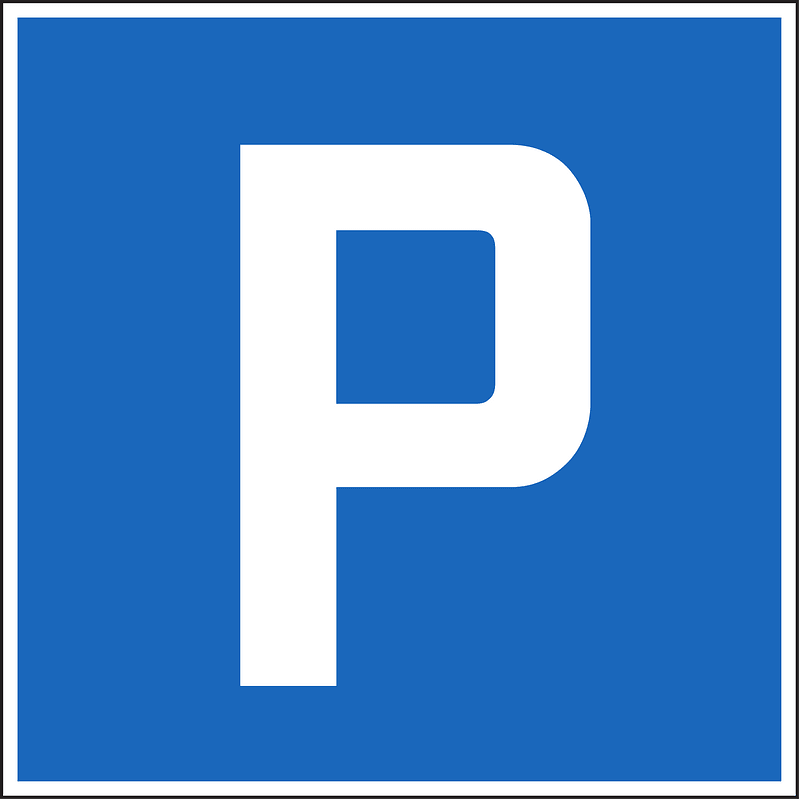 Parking sign in Switzerland