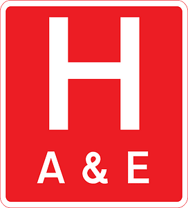 Hospital sign in UK