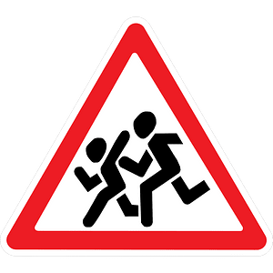 Children sign in Ukraine
