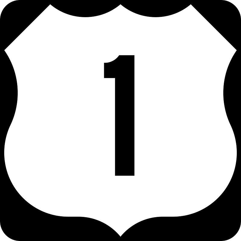 Nationalhighwayshield(s) sign in United States