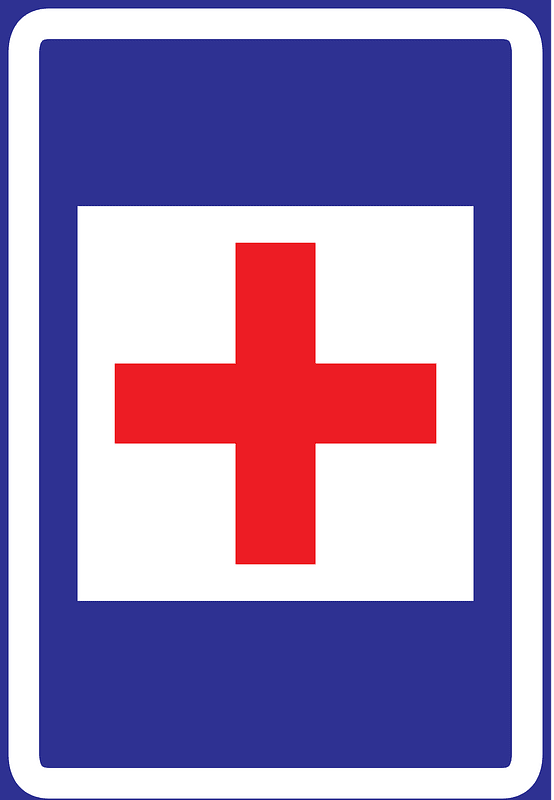 Hospital sign in Uruguay