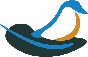 Birds and plumelets logo