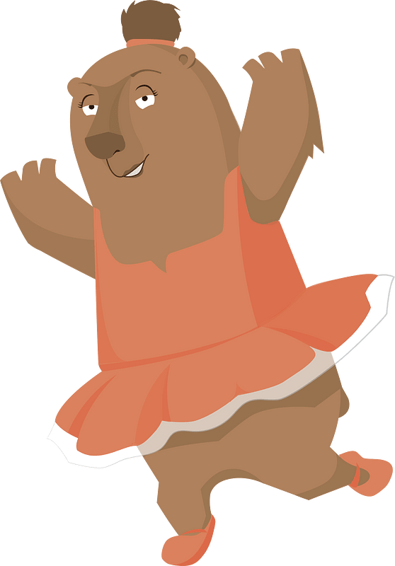 Cartoon bear 