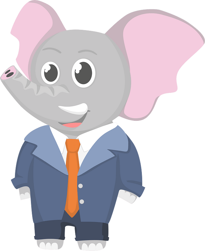 Cartoon elephant 