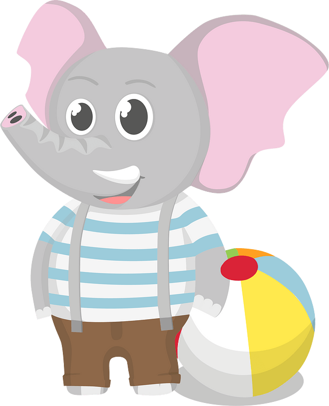 Cartoon elephant 