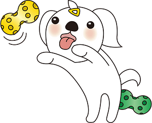 Cartoon puppy