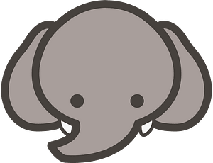 Elephant logo mascot 