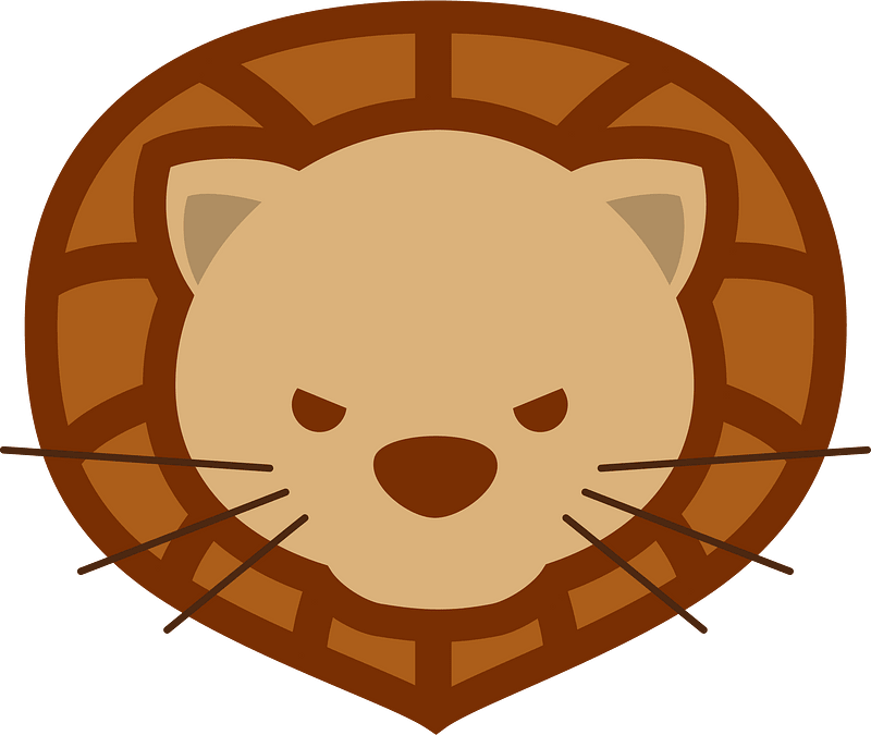 Lion logo mascot 