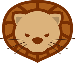 Lion logo mascot 