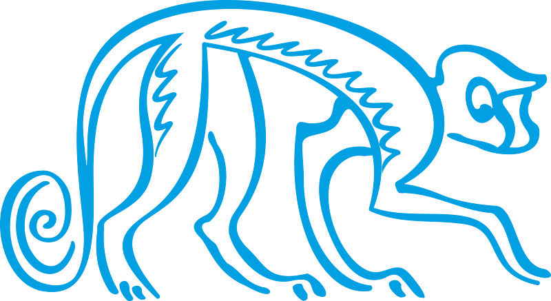 Makaka monkey logo