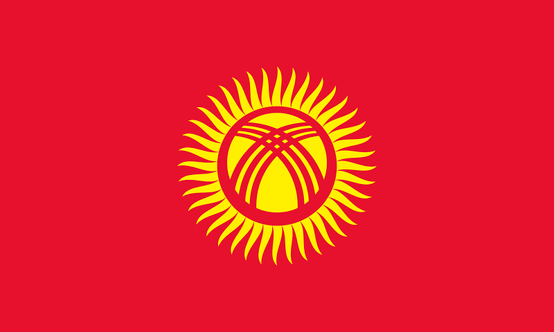 Flag of Kyrgyzstan