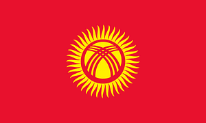 Flag of Kyrgyzstan