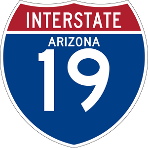 Interstate 19 Arizona sign