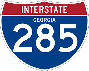 Interstate 285 Georgia sign