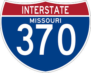 Interstate 370 Missouri sign