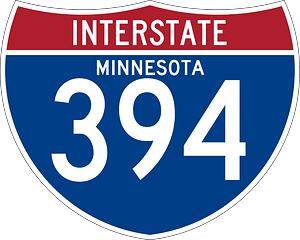 Interstate 394 Minnesota sign