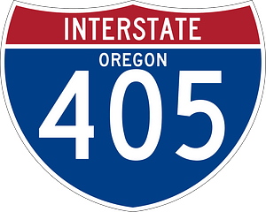 Interstate 405 Oregon sign