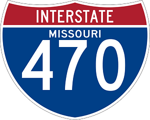 Interstate 470 Missouri sign