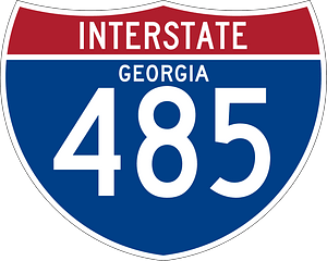 Interstate 485 Georgia sign
