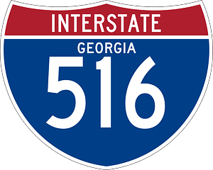 Interstate 516 Georgia sign