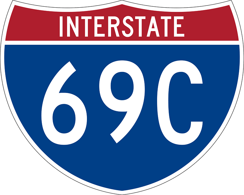Interstate 69C sign