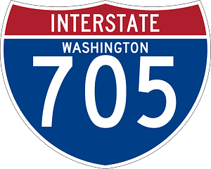 Interstate 705 Washington sign