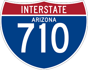 Interstate 710 Arizona sign