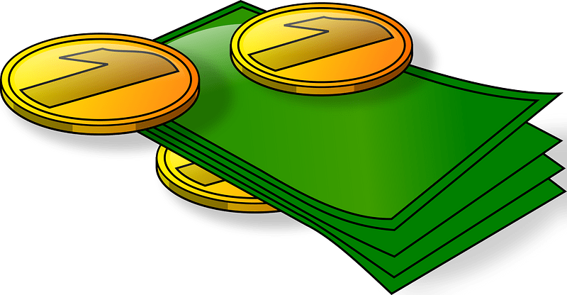 Bills and coins