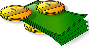 Bills and coins