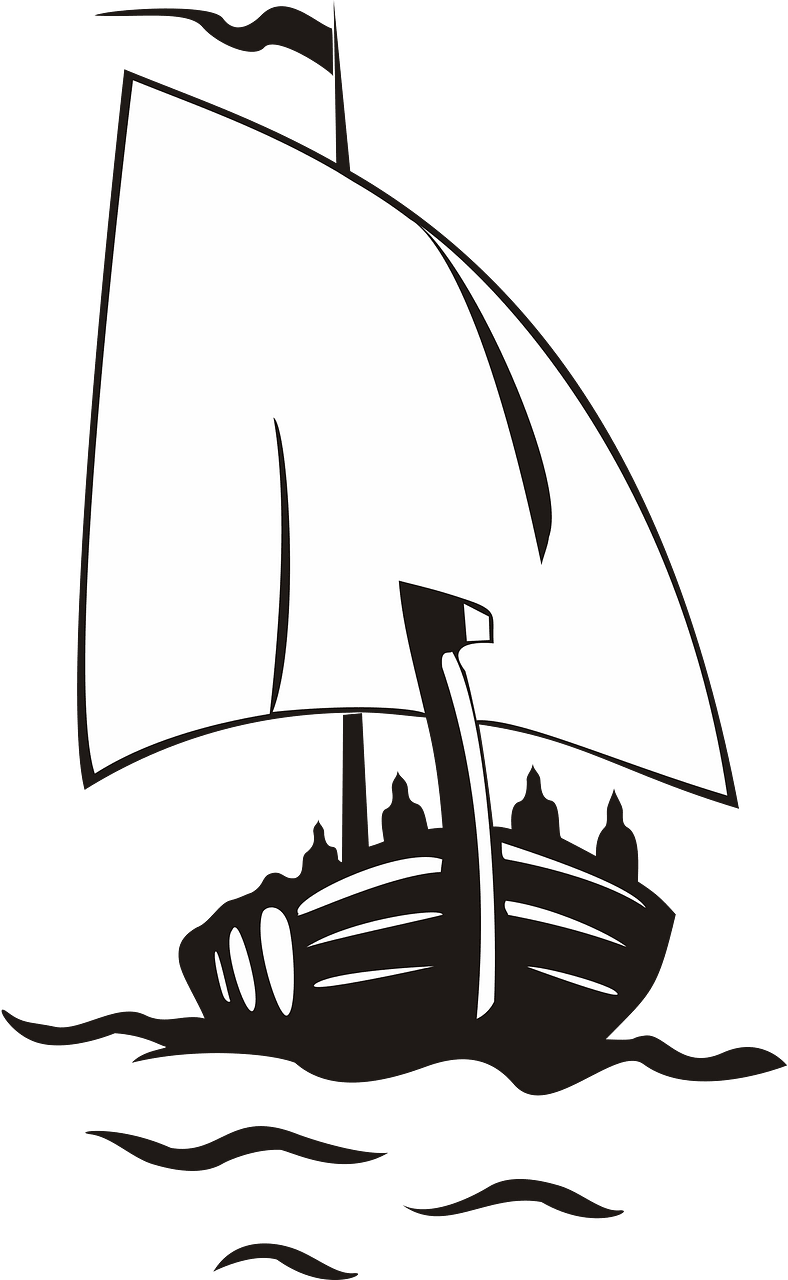 Boat logo template