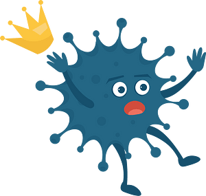 Coronavirus character 