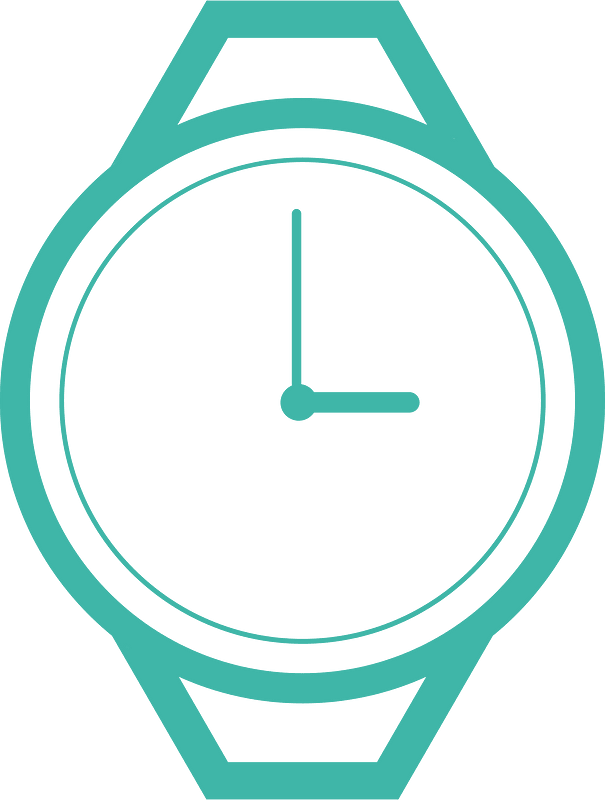 Hand clock icon