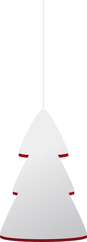 Hanging christmas tree