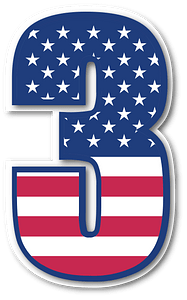 USA flag number 