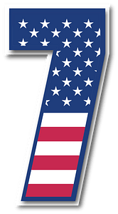 USA flag number 