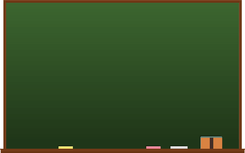 Blackboard in a School Classroom
