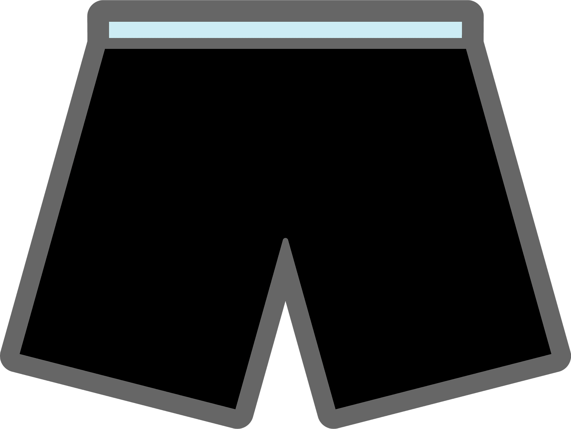 Shorts clipart black and white new arrivals