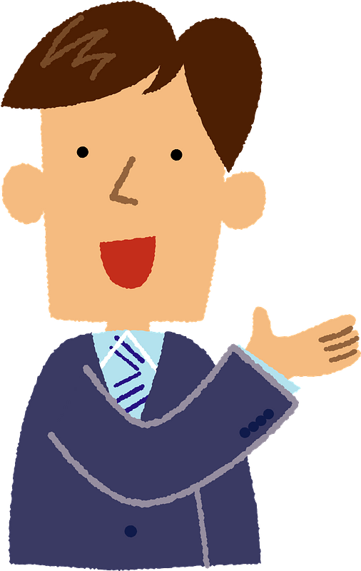 Businessman is Explaining