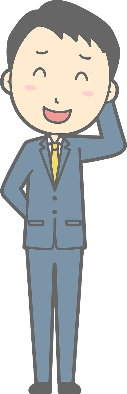 (Noah) Businessman Is Being Shy