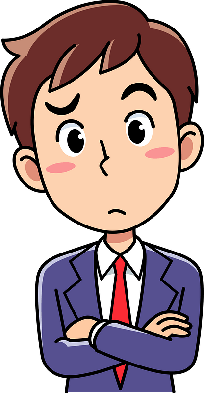 (Charlie) Businessman is Thinking