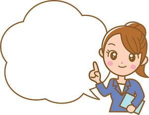 Businesswoman with a Speech Bubble