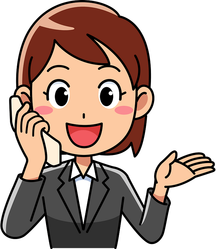 (Stella) Businesswoman is Talking on Her Cellphone