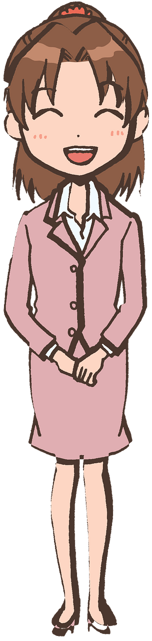 Businesswoman is Smiling