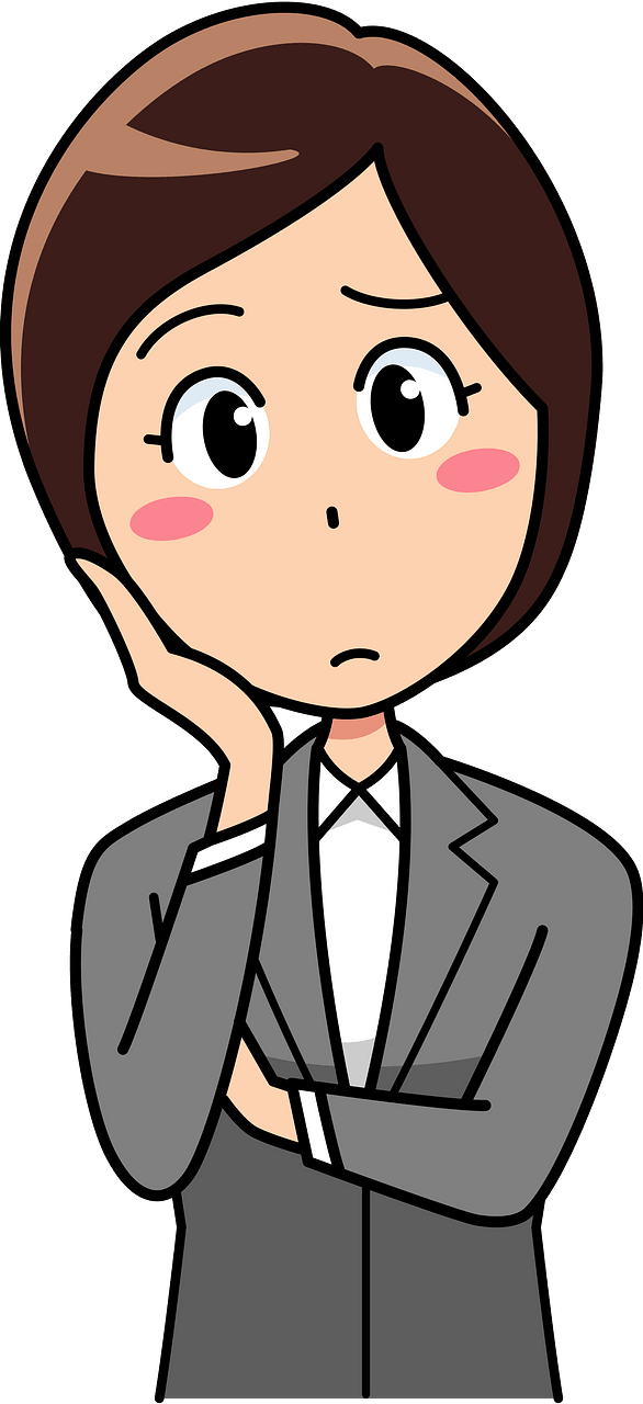 (Stella) Businesswoman is Thinking