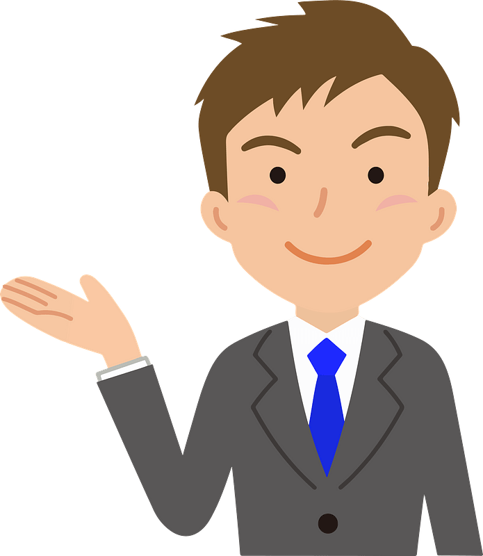 Businessman Acting as a Guide